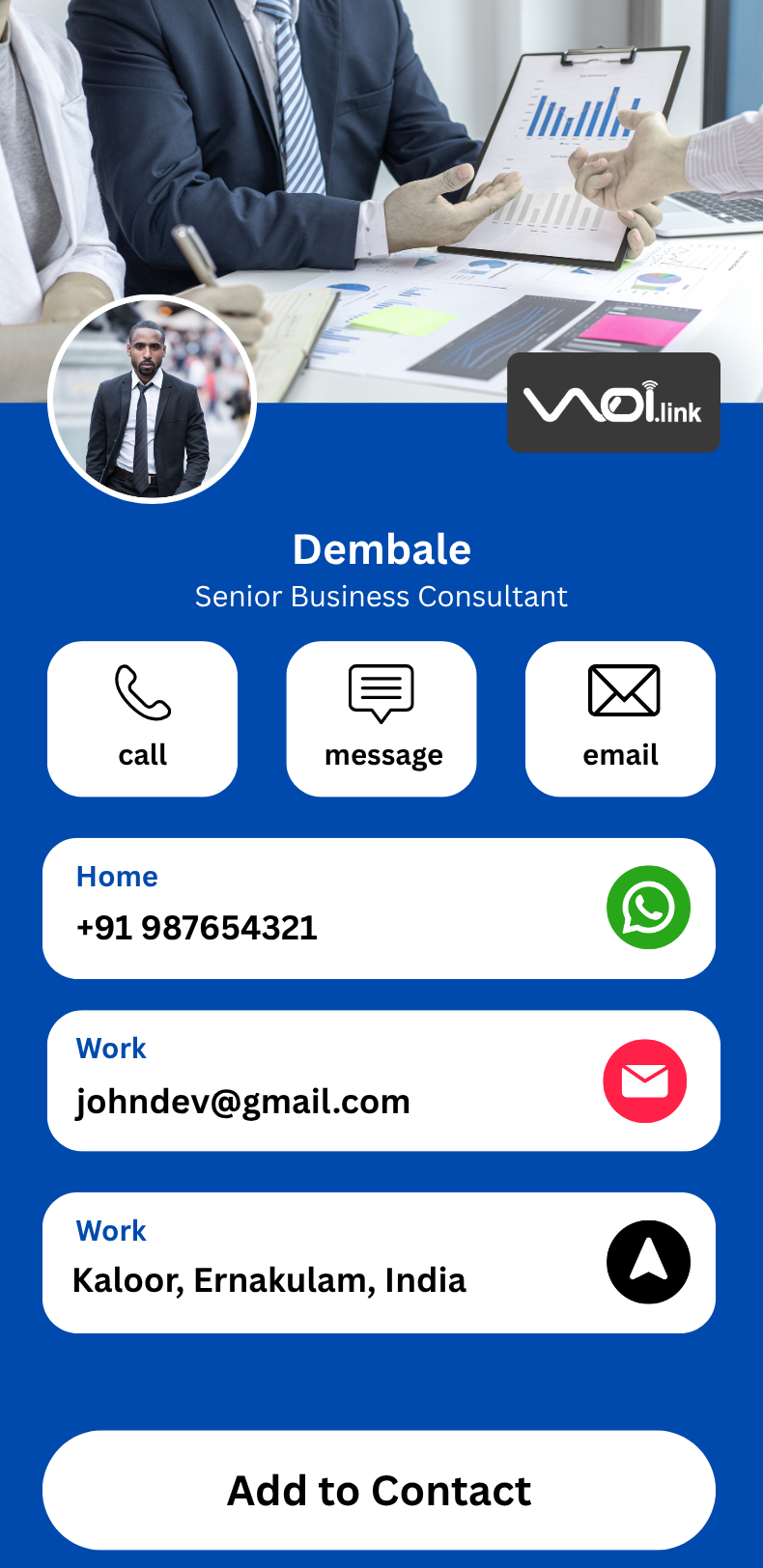 Blue Bright Template